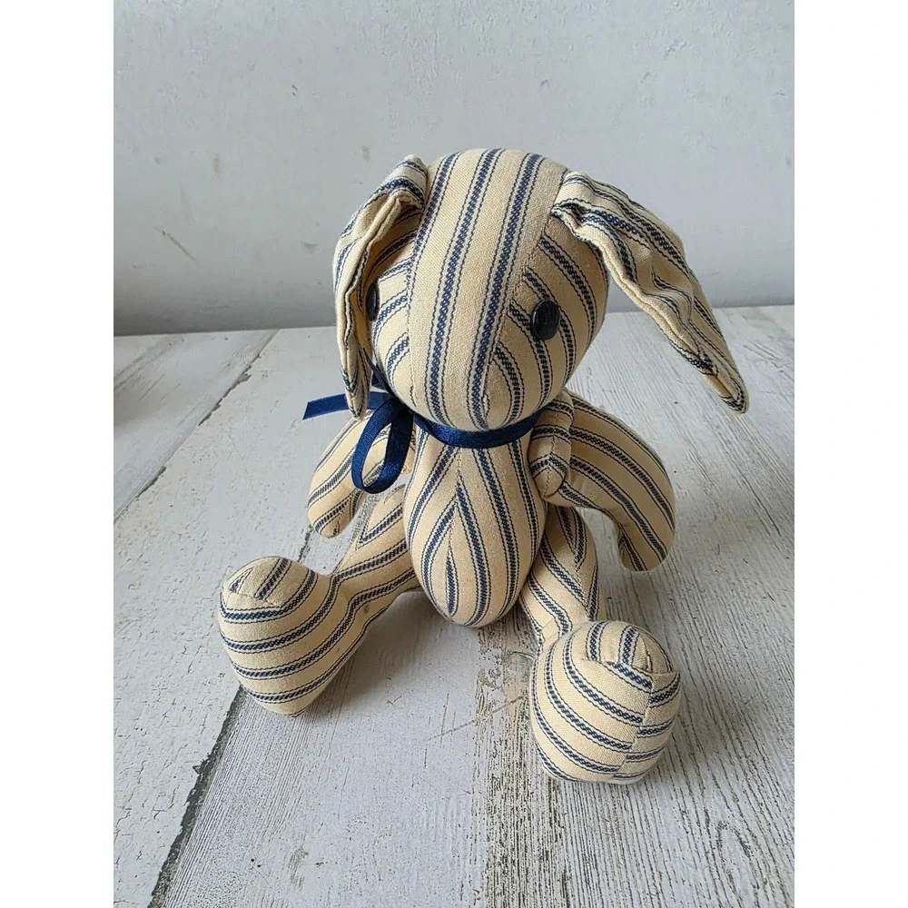 Overly raker jointed Easter Bunny spring decor plush stuffed‎